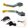 2024-2025 YAMAHA MT-09 MT-09SP Adjustable Folding Extendable Levers Gold Generic