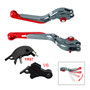 2024-2025 YAMAHA XSR900 XSR900GP Adjustable Folding Extendable Levers Red Generic