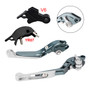 2024-2025 YAMAHA MT-09 MT-09SP Adjustable Folding Extendable Levers Silver Generic