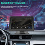 7-inch Car Display Screen Apple CarPlay Android Auto Apple AirPlay 12 LED Camera