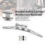 2023-2026 BMW R1300GS / ADV Bracket GoPro Camera Windscreen Recorder Silver Generic