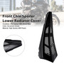 2014-2022 Harley Touring Road Glide Street Glide Front Chin Spoiler Lower Radiator Cover Black Generic