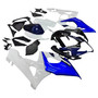 2005-2006 Suzuki GSXR 1000 Amotopart Fairings White & Blue GSXR Racing Customs Fairing