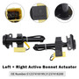 2017-2020 BMW X5 G05 X6 G06 X7 Left + Right Active Bonnet Actuator 51237418199 51237418200 Generic