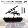 2014-2024 Harley-Davidson Touring Electra Glide 1 Set Fairing Air Vent LED Light Black Generic