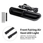 2014-2024 Harley-Davidson Touring Electra Glide 1 Set Fairing Air Vent LED Light Black Generic
