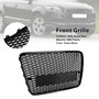 2005-2015 Audi Q7 SQ7 Front Bumper Radiator Vent Mesh Grille Gloss Black Generic