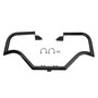 2006-2017 Street Bob FXDB Engine Guard Crash Bar Frame Protector Bumper Black Generic