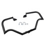 2006-2017 Super Glide FXD Engine Guard Crash Bar Frame Protector Bumper Black Generic