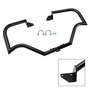 2006-2017 Low Rider FXDL Engine Guard Crash Bar Frame Protector Bumper Black Generic
