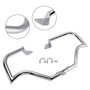 2006-2017 Wide Glide FXDWG Engine Guard Crash Bar Frame Protector Bumper Chrome Generic
