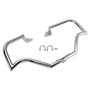 2006-2017 Fat Bob FXDF Engine Guard Crash Bar Frame Protector Bumper Chrome Generic