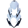 2007-2008 Suzuki GSXR 1000 Amotopart Fairings White & Black GSXR Racing Customs Fairing