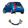 2007-2015 Fiat 500(312) Hatchback Rear Door Cable Wiring Harness Tailgate Loom 51277102 Generic