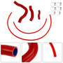 2023-2025 Honda CB750 Hornet Silicone Radiator coolant Hose kit Red Generic