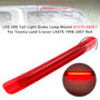 1998-2007 Toyota Land Cruiser LED 3RD Tail Light Brake Lamp Mount 81570-60061 Red Generic