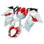 2007-2008 Suzuki GSXR 1000 White & Red Lucky Strike Racing Amotopart Fairings Customs Fairing