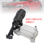 Mercedes-Benz OM651 Engine Engine Oil Filter Housing & Cooler A6511801210 Generic