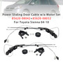 2007-2010 Toyota Sienna Power Sliding Door Cable w/o Motor Set 85620-08042+85620-08052 Generic