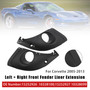 2005-2013 Chevy Corvette Left+Right Front Fender Liner Extension 15252926 10328100 Generic
