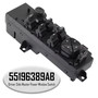 1999-2004 Jeep Grand Cherokee Driver Side Master Power Window Switch 55196389AB Generic