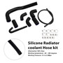 2020-2025 Ducati Streetfighter V4/ V4S Silicone Radiator coolant Hose kit Black Generic