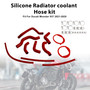 2021-2025 Ducati Monster 937 Silicone Radiator coolant Hose kit Red Generic