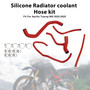 2022-2025 Aprilia Tuareg 660 Silicone Radiator coolant Hose kit Red Generic