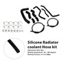 2016-2025 Suzuki SV650 Silicone Radiator coolant Hose kit Black Generic