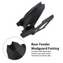2020-2025 Kawasaki ZX-25R / ZX-4R / ZX-4RR Rear Fender Mudguard Fairing Black Generic