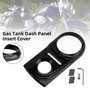 1993-2015 Harley Gas Tank Dash Panel Insert Cover Black Generic