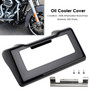 2011-2016 Harley Touring and Trike Oil Cooler Cover Black Generic
