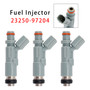 Daihatsu Hijet Mini Truck S210P Model 3Pcs Fuel Injector 23250-97204 Generic