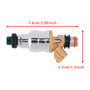 1988-1989 Mazda 626 DX LX Fuel Injector 195500-1280 Generic