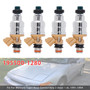 1988-1989 Mazda 626 DX LX 4Pcs Fuel Injector 195500-1280 Generic