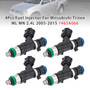 2005-2015 Mitsubishi Triton Ute 2.4 4Pcs Fuel Injector 1465A066 Generic