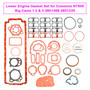 Cummins 855 Big Cam IV STC NT NTC Lower Engine Gasket 3801468 3801235 Generic