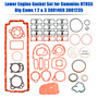Cummins 855 Big Cam IV STC NT NTC Lower Engine Gasket 3801468 3801235 Generic