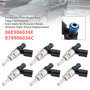 2005-2012 Audi A4 A5 A6 Q5 S6 S8 3.2L V6 6Pcs Fuel Injector 06E906036E 079906036C Generic