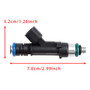 2005-2010 Ford Mustang 4.6L 3V 8Pcs Fuel Injector M-9593-LU47 Generic