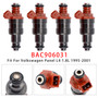 1993-2005 Volkswagen Combi Derby Jetta Panel Van L4 1.8L 4Pcs Fuel Injector BAC906031 Generic