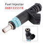 Audi VW A4 B6 B7 A6 C5 Passat B5 3B 1.6 2.0 1Pcs Fuel Injector 06B133551K Generic