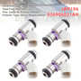 4Pcs Fuel Injector For VW Golf Polo Seat Toledo Skoda Fabia IWP196 036906031AH