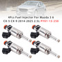 2014-2018 Mazda 3/6 2.5L 4Pcs Fuel Injector PY01-13-250 Generic
