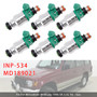 1994-1996 Mitsubishi Montero SR 3.5L V6 6Pcs Fuel Injector Generic