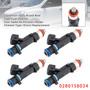 4Pcs Fuel Injector For Dacia Sandero Dokker Logan Renault Kangoo 0280158034