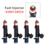 4Pcs Fuel Injector For Dacia Sandero Dokker Logan Renault Kangoo 0280158034