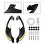2021-2024 Yamaha YZF R1 R1M Front Side Winglets Black Generic