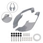 2021-2024 Yamaha YZF R1 R1M Front Side Winglets Gray Generic
