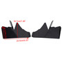 2024 Aprilia RS457 Air Deflector Spoiler Winglets Fairing Black Generic
